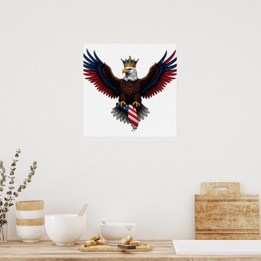 HALTSKARTE VON FLORIDA POSTER (Küche)