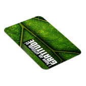 "Haltung der Dankbarkeit" Motivation Affirmation Magnet (Rechte Seite)
