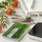 "Haltung der Dankbarkeit" Motivation Affirmation Schlüsselanhänger (Vorderseite rechts)