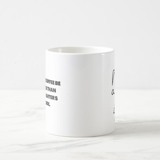 Haltung der Tochter Kaffeetasse (Mittel)