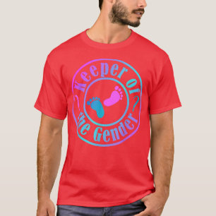 HALTUNG DES Party "Gender Reveal" Baby Ankündigung T-Shirt