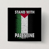 Haltung gegenüber palästinensischer freier palästi button (Vorderseite)