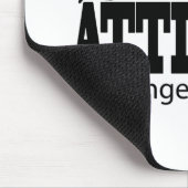 Haltung ist stärker als Tatsachen Mousepad (Ecke)