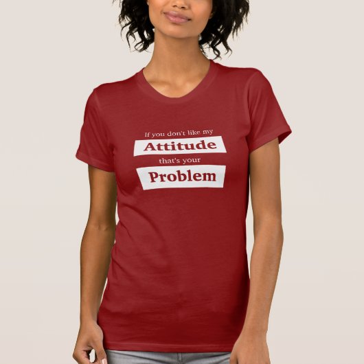 Haltung Problem Shirt (Vorderseite)