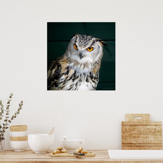 'Haltung' - Schale Poster (Küche)