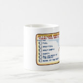 Haltung Tasse-O-Meter Kaffeetasse (Mittel)