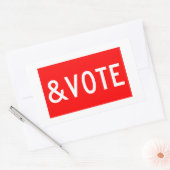 HALTUNG UND ABSTIMMUNG RECHTECKIGER AUFKLEBER (Umschlag)