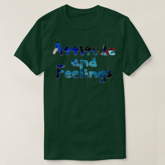 Haltung und Gefühl T-Shirt (Design vorne)