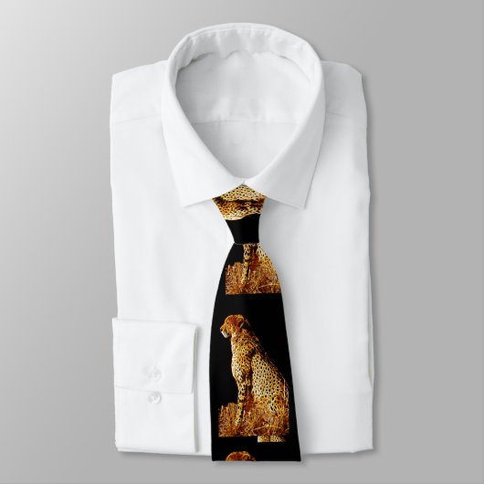 Haltung von Cheetahs Krawatte (Gebunden)
