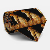 Haltung von Cheetahs Krawatte (Gerollt)