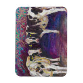 Haltung von Kühen 2011 Magnet (Vertikal)