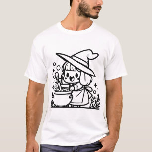 Haltung von Mädchen T-Shirt