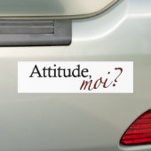 HaltungMoi Autoaufkleber (Auf Auto)