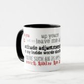 Haltungs-Anpassung laufend Tasse (Vorderseite Links)