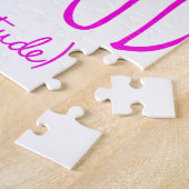 Haltungs-Dankbarkeits-ErholungDetox OM Puzzle (Seite)