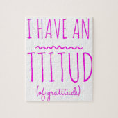 Haltungs-Dankbarkeits-ErholungDetox OM Puzzle (Vertikal)