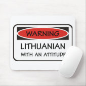 Haltungs-Litauer Mousepad (Mit Mouse)
