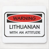 Haltungs-Litauer Mousepad (Vorne)