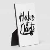 Halve it Darts Fotoplatte (Seite)