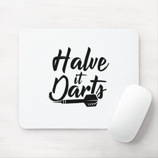 Halve it Darts Mousepad (Mit Mouse)