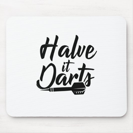 Halve it Darts Mousepad (Vorne)