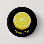 Halve Lemon Button (Vorderseite)