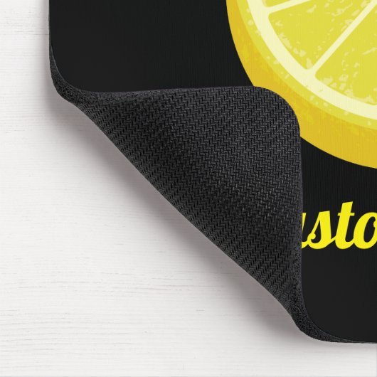 Halve Lemon Mousepad (Ecke)