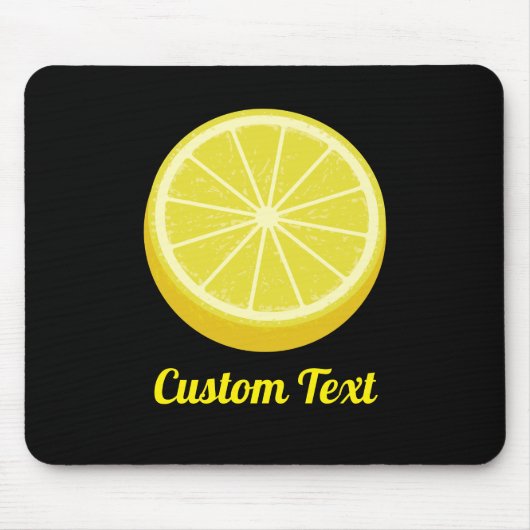 Halve Lemon Mousepad (Vorne)