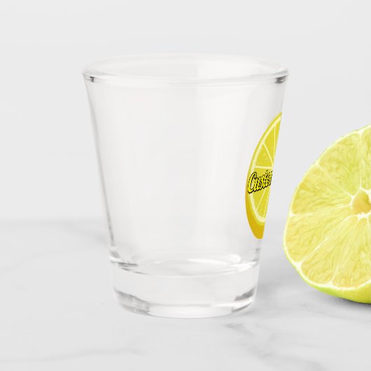 Halve Lemon Schnapsglas (Links)