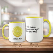 Halve Lemon Tasse