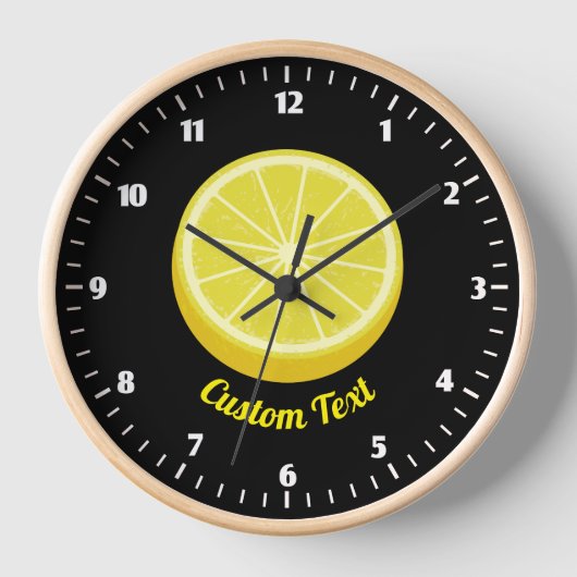Halve Lemon Uhr (Vorderseite)