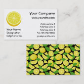 Halve Lemon Visitenkarte (Vorne/Hinten)