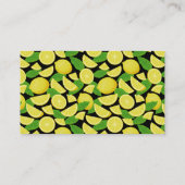 Halve Lemon Visitenkarte (Rückseite)