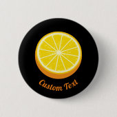 Halve Orange Button (Vorderseite)