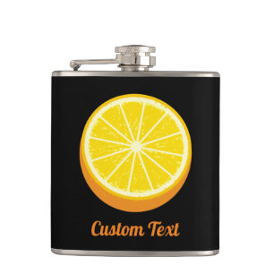 Halve Orange Flachmann