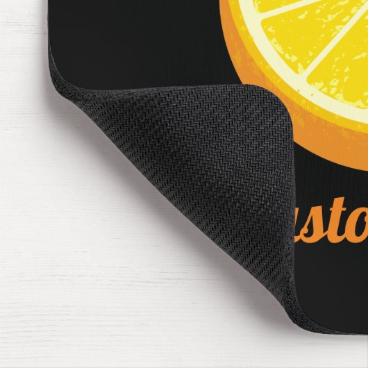 Halve Orange Mousepad (Ecke)