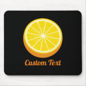 Halve Orange Mousepad (Vorne)