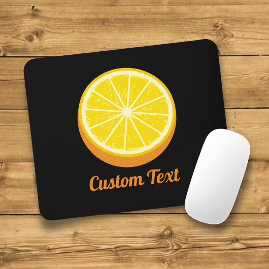 Halve Orange Mousepad
