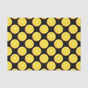 Halve Orange Seidenpapier