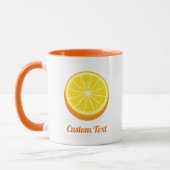 Halve Orange Tasse (Links)