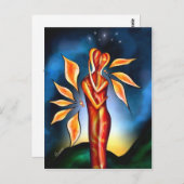 Halves Postkarte (Vorne/Hinten)