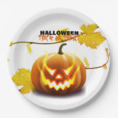 halween pappteller (Vorderseite)