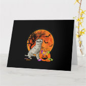 halween rottweiler liebevolle und lustige Jungs Ju Karte (Gelbe Blume)