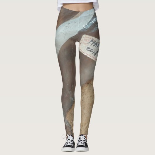 HAM 2018 (Stück Brot in Tasche) Leggings (Vorderseite)