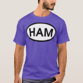HAM amateur radio T-Shirt (Vorderseite)
