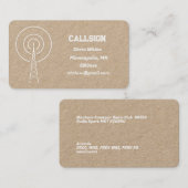 Ham Amateur Radio Visitenkarte (Vorne/Hinten)