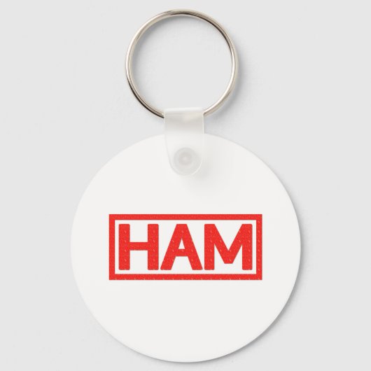 Ham Briefmarke Schlüsselanhänger (Vorderseite)