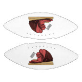 Ham Cartoon-Abbildung Football (Paneele)