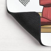Ham Cartoon-Abbildung Mousepad (Ecke)
