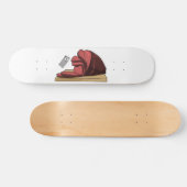 Ham Cartoon-Abbildung Skateboard (Horizontal)
